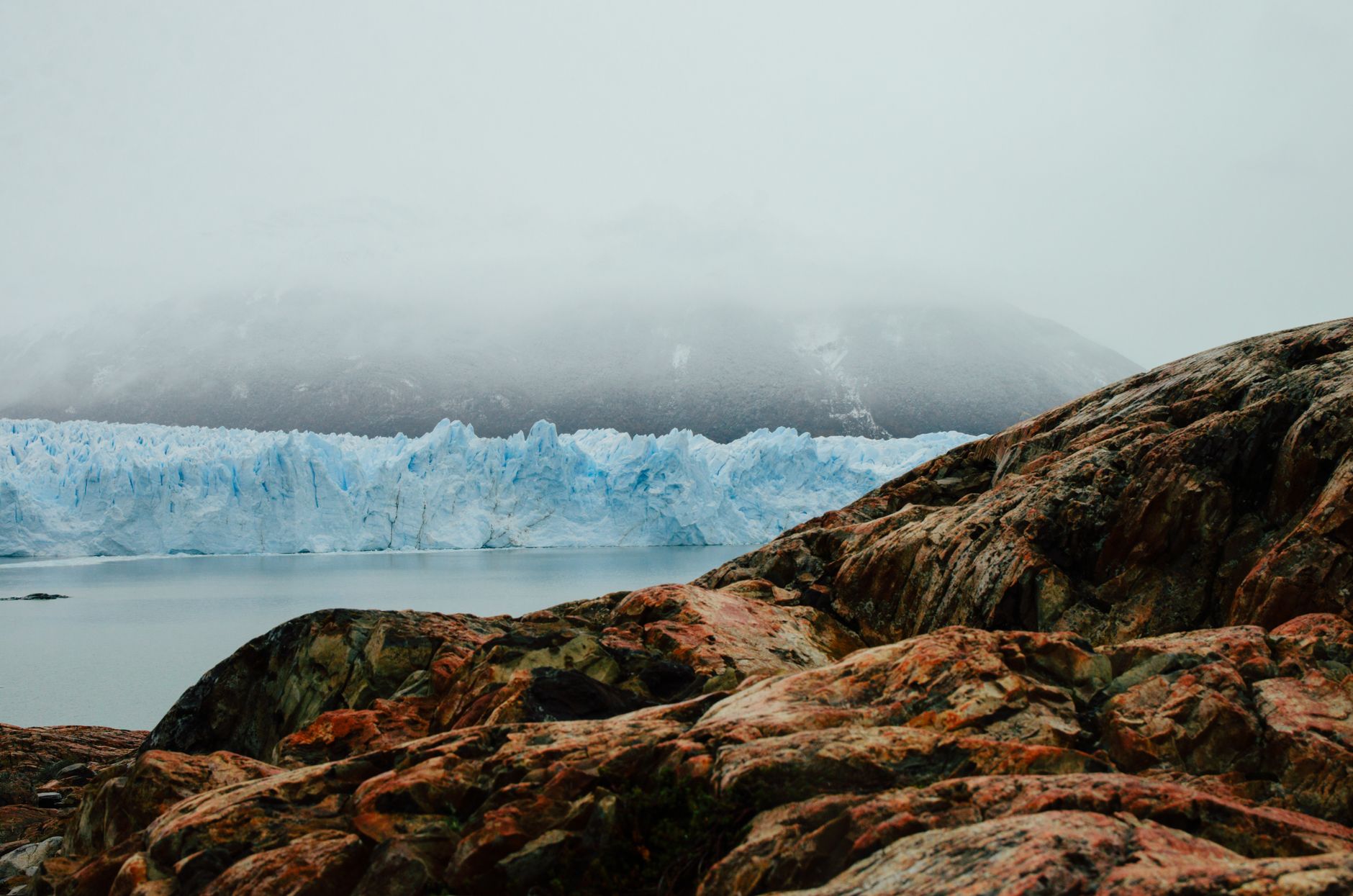 Glaciares y lagos de la Patagonia